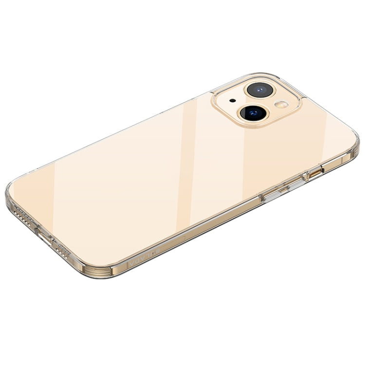 For iPhone 14 SULADA Frosted Series Shockproof Transparent TPU Phone Case(Gold) - iPhone 14 Cases by SULADA | Online Shopping South Africa | PMC TechLife