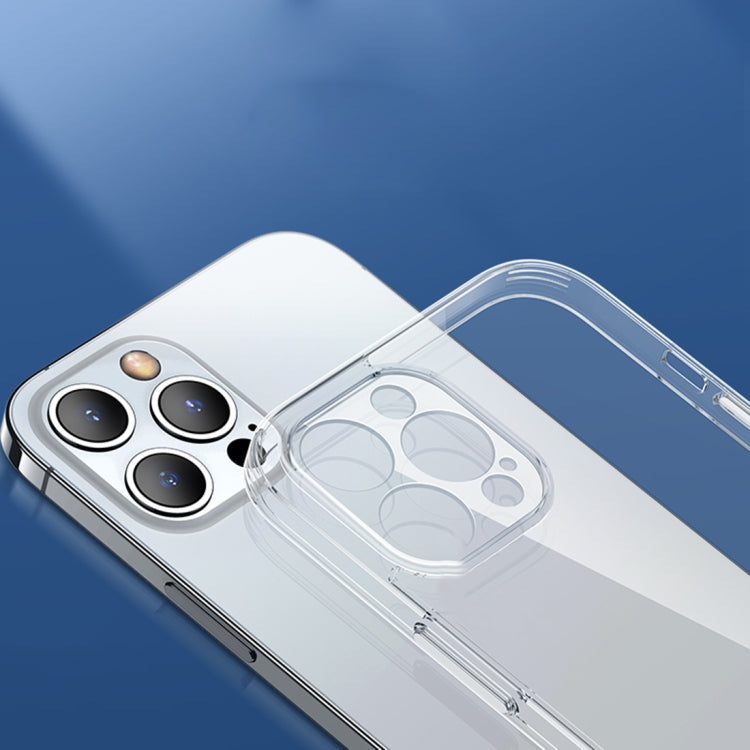 For iPhone 14 SULADA Frosted Series Shockproof Transparent TPU Phone Case(Gold) - iPhone 14 Cases by SULADA | Online Shopping South Africa | PMC TechLife