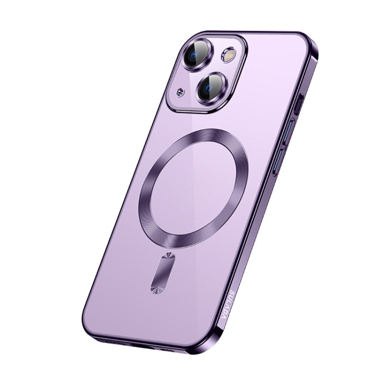 For iPhone 14 Plus SULADA Plating TPU Shockproof Phone Soft Case(Purple) - free shipping - PMC TechLife - Order now!
