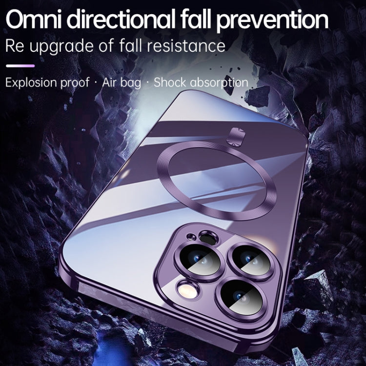 For iPhone 14 Plus SULADA Plating TPU Shockproof Phone Soft Case(Purple) - free shipping - PMC TechLife - Order now!