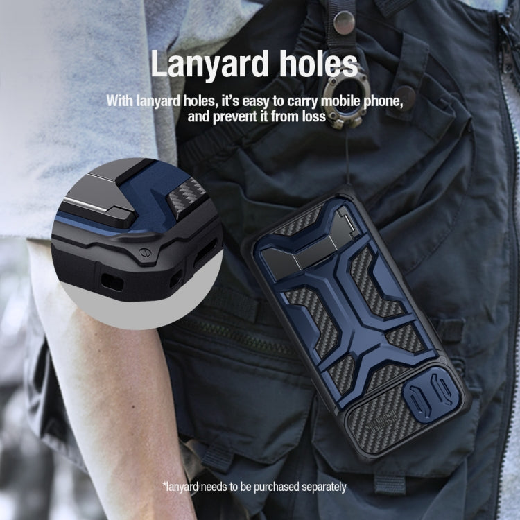 For iPhone 14 Plus NILLKIN Sliding Camera Cover Design TPU + PC Phone Case(Black) - free shipping - PMC TechLife - Order now!