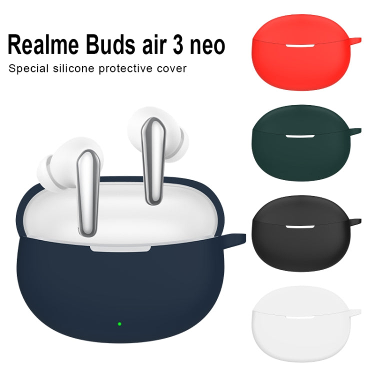 For Realme Buds Air 3 NEO Silicone Wireless Earphone Protective Case(White) - free shipping - PMC TechLife - Order now!