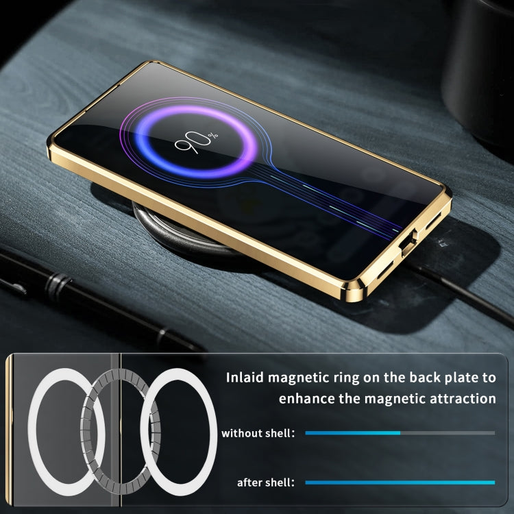 For Google Pixel 7 Pro MagSafe Magnetic Frosted Metal Phone Case(Gold) - free shipping - PMC TechLife - Order now!