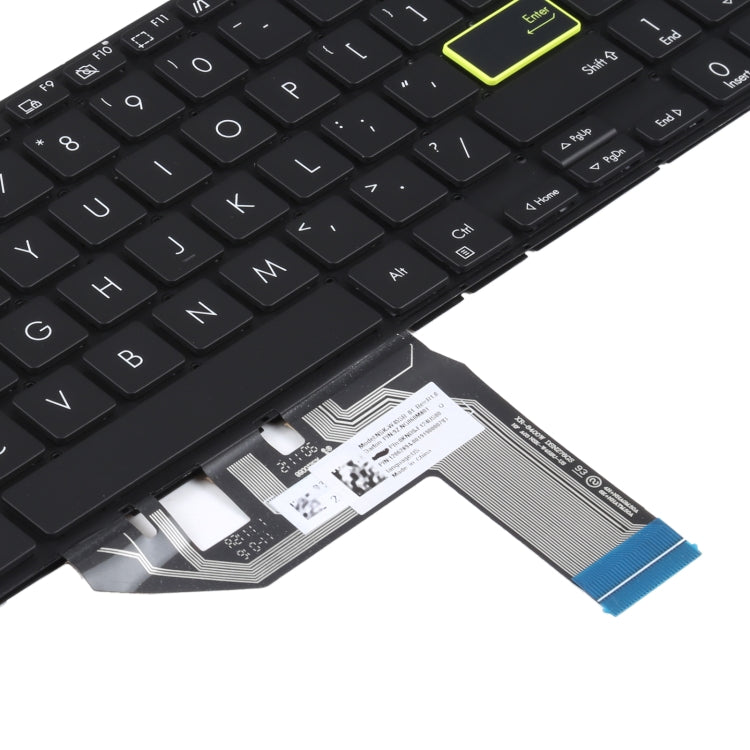 For Asus Vivobook S15 X513 D513 S513 M513 F513 K513 R513 US Version Keyboard with Backlight - Replacement Keyboards by PMC TechLife | Online Shopping South Africa | PMC TechLife