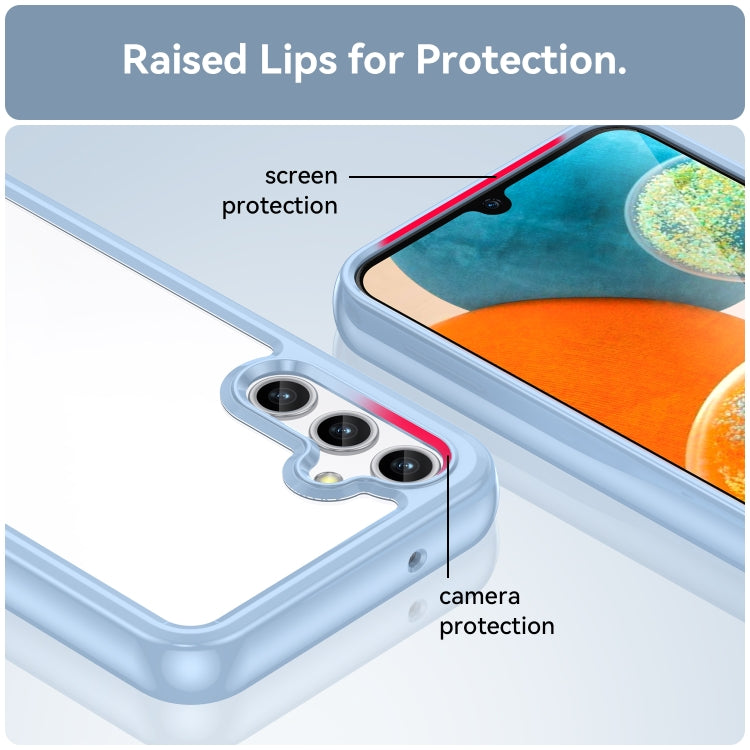For Samsung Galaxy A14 5G Colorful Series Acrylic + TPU Phone Case(Blue) - free shipping - PMC TechLife - Order now!