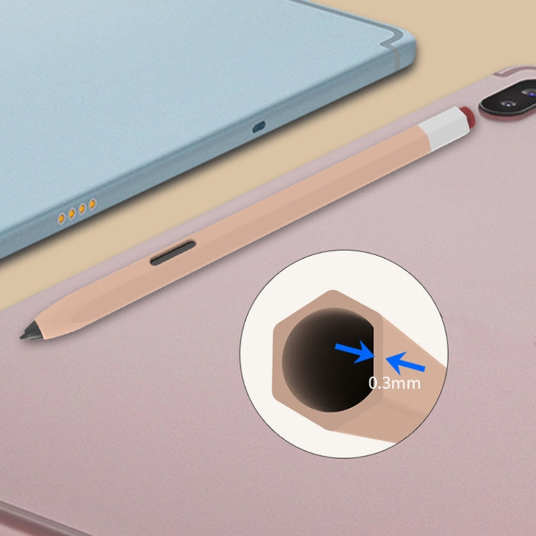 For Samsung Galaxy Tab S7 / S7+ / S8 / S8+ LOVE MEI Soft Silicone Stylus Pen Protective Case(Purple) - free shipping - PMC TechLife - Order now!