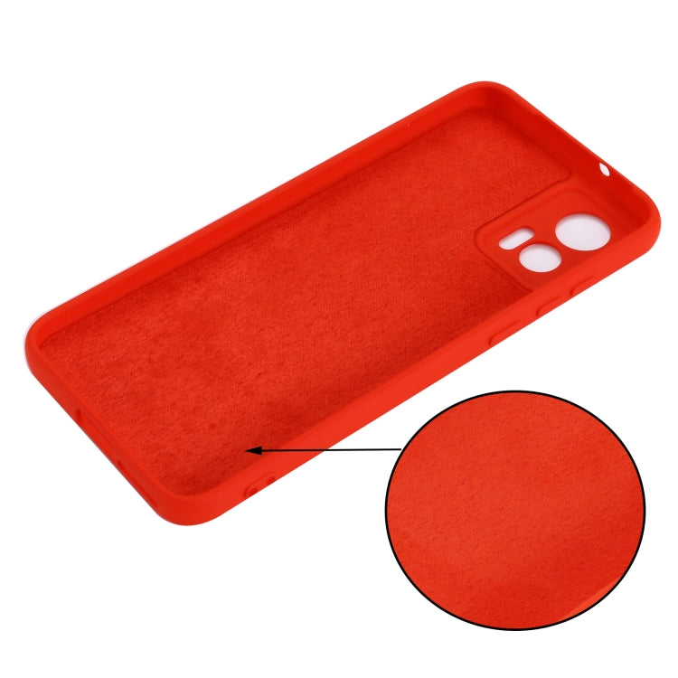 For Motorola Edge 30 Lite 5G / 30 Neo 5G Pure Color Liquid Silicone Shockproof Phone Case(Red) - free shipping - PMC TechLife - Order now!