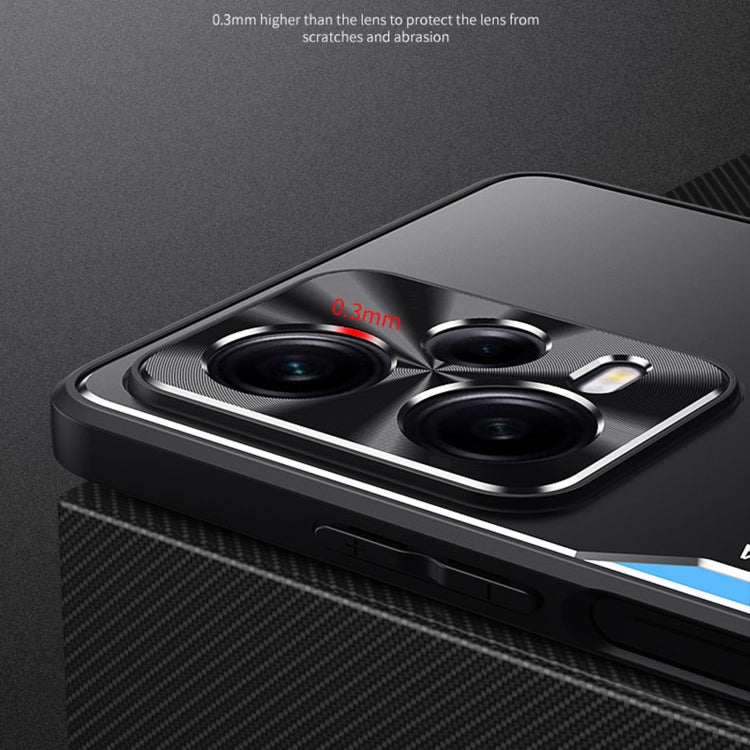 For Xiaomi Redmi Note 12 Pro 5G China Blade Series TPU + Titanium Alloy Phone Case with Holder(Black Red) - free shipping - PMC TechLife - Order now!