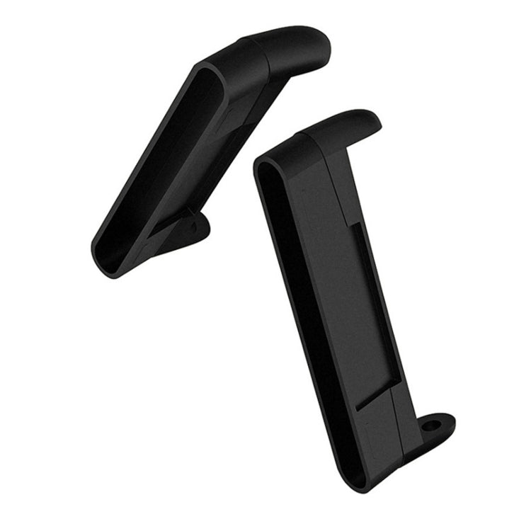 For Fitbit Versa 4 / Versa 3 / Sense 2 1 Pairs Watch Band Connector(Black) -  by PMC TechLife | Online Shopping South Africa | PMC TechLife