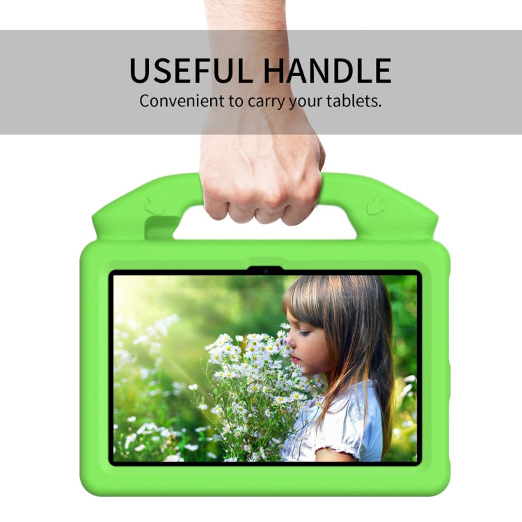 For Amazon Kindle Fire 7 2022 Children EVA Shockproof Tablet Case with Thumb Bracket(Green) - Amazon by PMC TechLife | Online Shopping South Africa | PMC TechLife | Buy Now Pay Later Mobicred