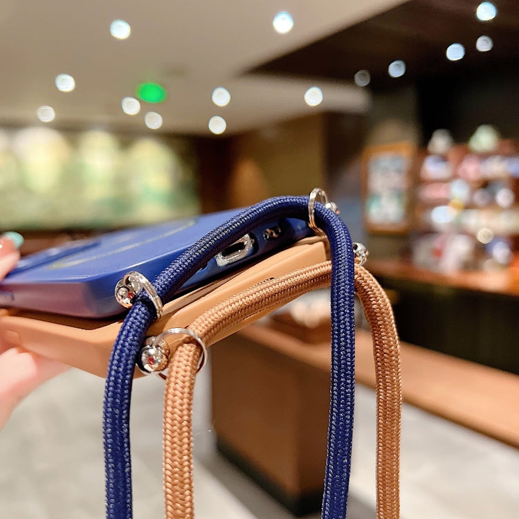 For iPhone 12 Pro MagSafe Magnetic Lanyard Phone Case(Black) - iPhone 12 / 12 Pro Cases by PMC TechLife | Online Shopping South Africa | PMC TechLife | Buy Now Pay Later Mobicred