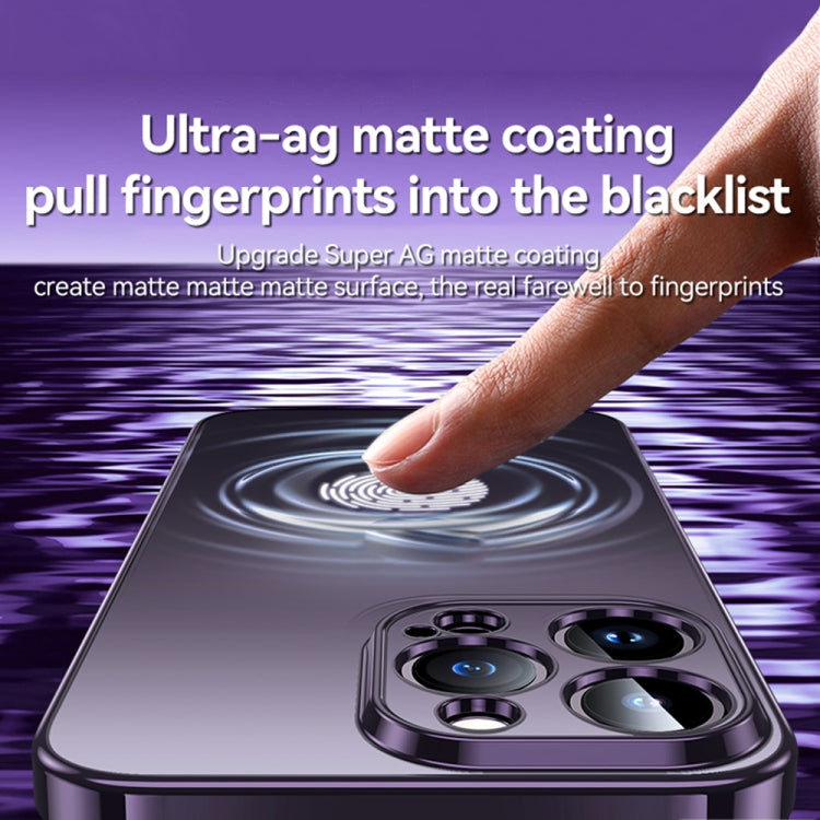 For iPhone 14 SULADA Electroplating Frosted All-inclusive TPU Phone Case(Purple) - iPhone 14 Cases by SULADA | Online Shopping South Africa | PMC TechLife