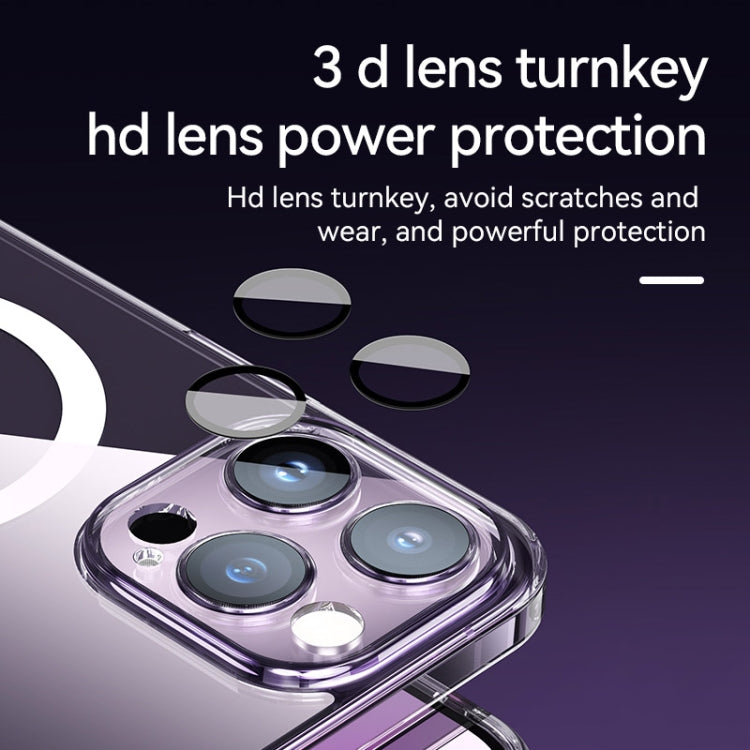 For iPhone 14 SULADA Jingpin Series All-inclusive Lens Electroplated TPU Phone Case(Blue) - iPhone 14 Cases by SULADA | Online Shopping South Africa | PMC TechLife