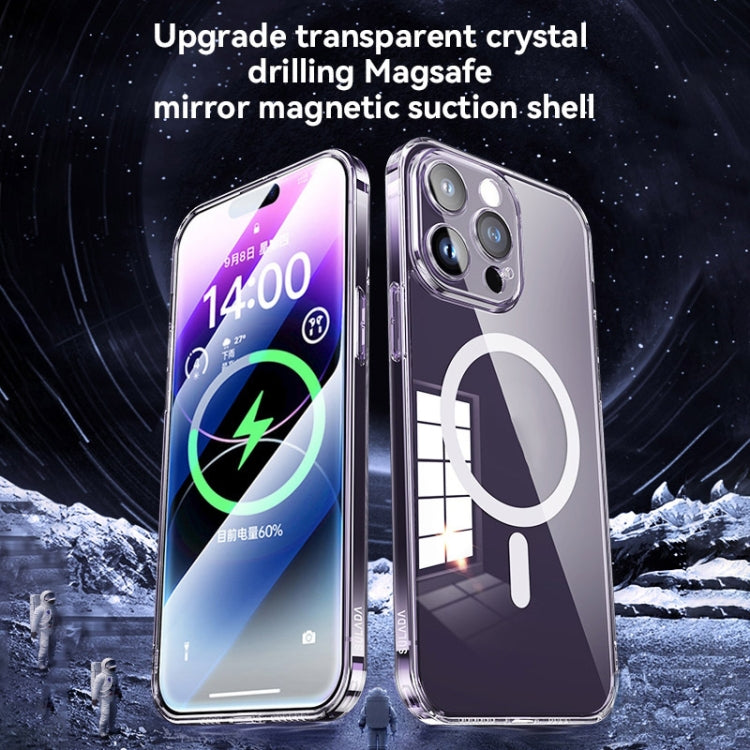 For iPhone 14 Pro SULADA Jingpin Series All-inclusive Lens Electroplated TPU Phone Case(Transparent) - iPhone 14 Pro Cases by SULADA | Online Shopping South Africa | PMC TechLife