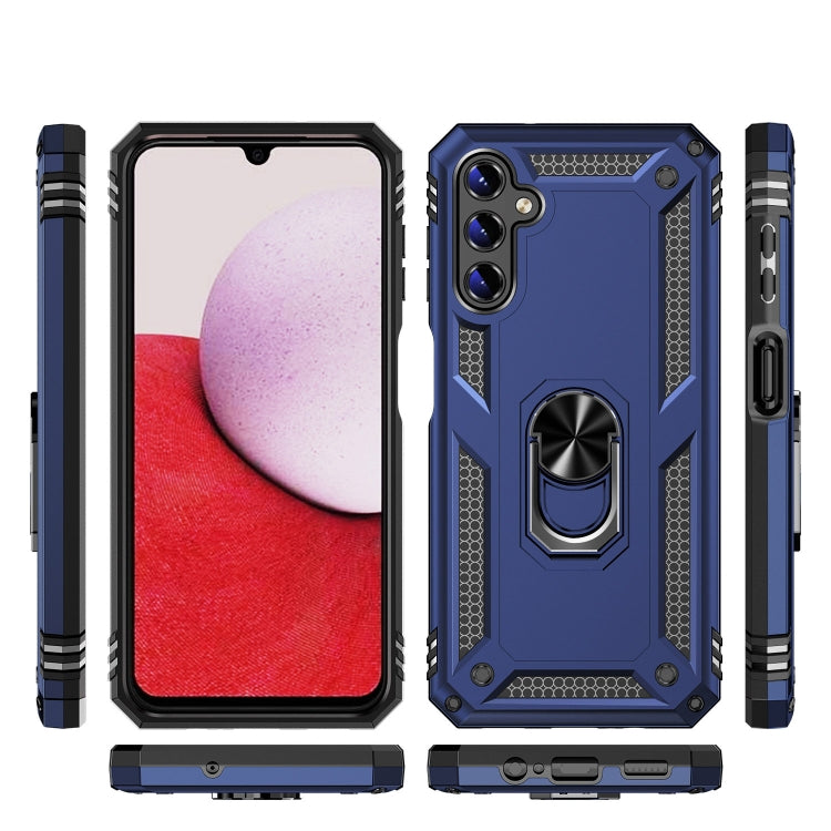 For Samsung Galaxy A14 5G Shockproof TPU + PC Phone Case(Blue) - free shipping - PMC TechLife - Order now!