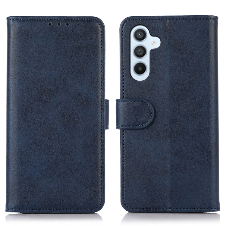 For Samsung Galaxy A54 5G Cow Texture Leather Phone Case(Blue) - free shipping - PMC TechLife - Order now!
