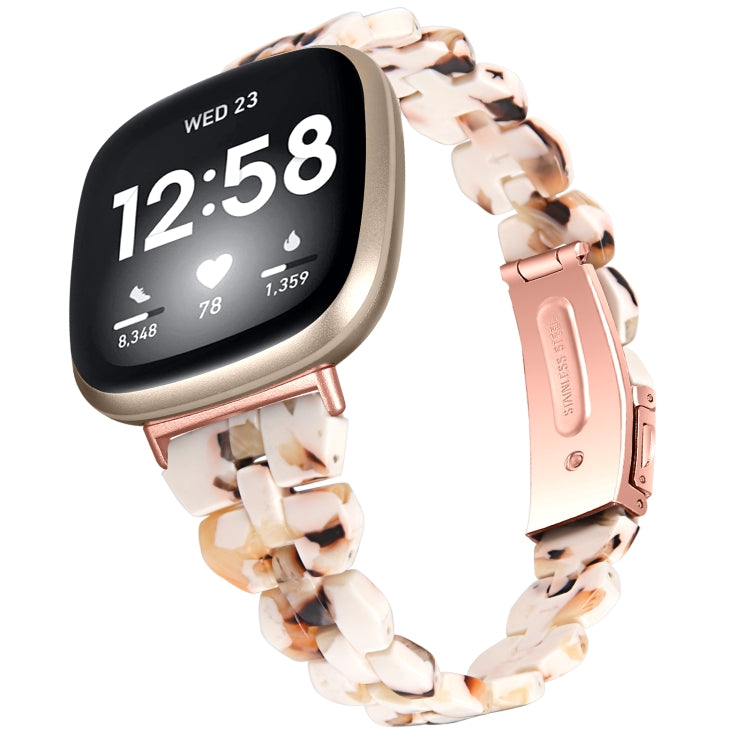 For Fitbit Versa 3 / Sense Universal Rhombus Resin Watch Band(Nougat) - free shipping - PMC TechLife - Order now!