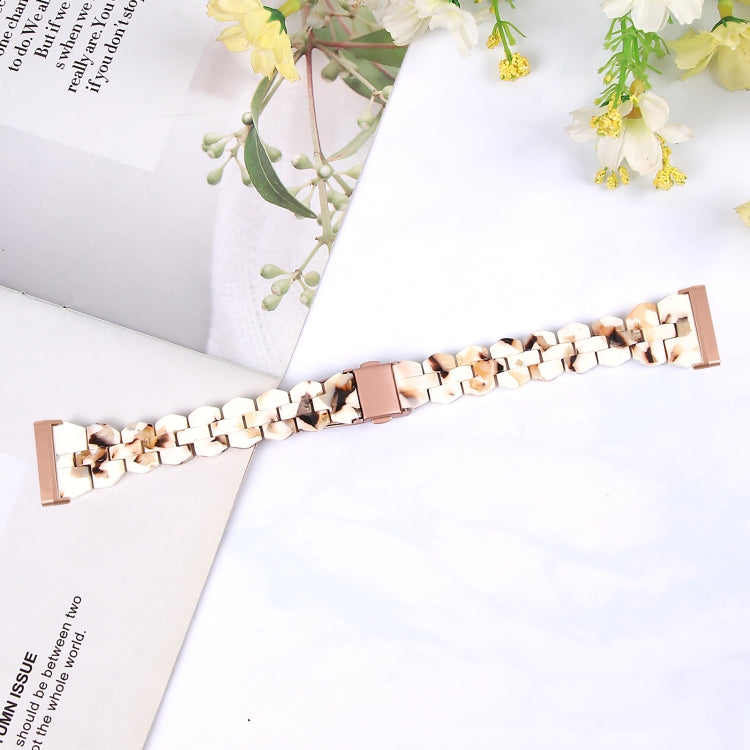 For Fitbit Versa 3 / Sense Universal Rhombus Resin Watch Band(Nougat) - free shipping - PMC TechLife - Order now!