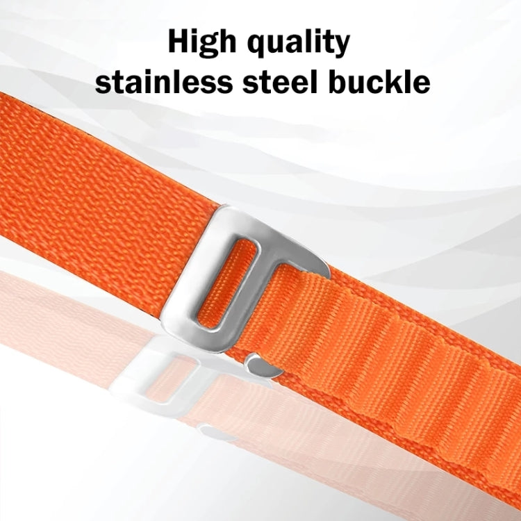 For Fitbit Versa 3 / Sense Universal Loop Nylon Watch Band(Orange) - free shipping - PMC TechLife - Order now!