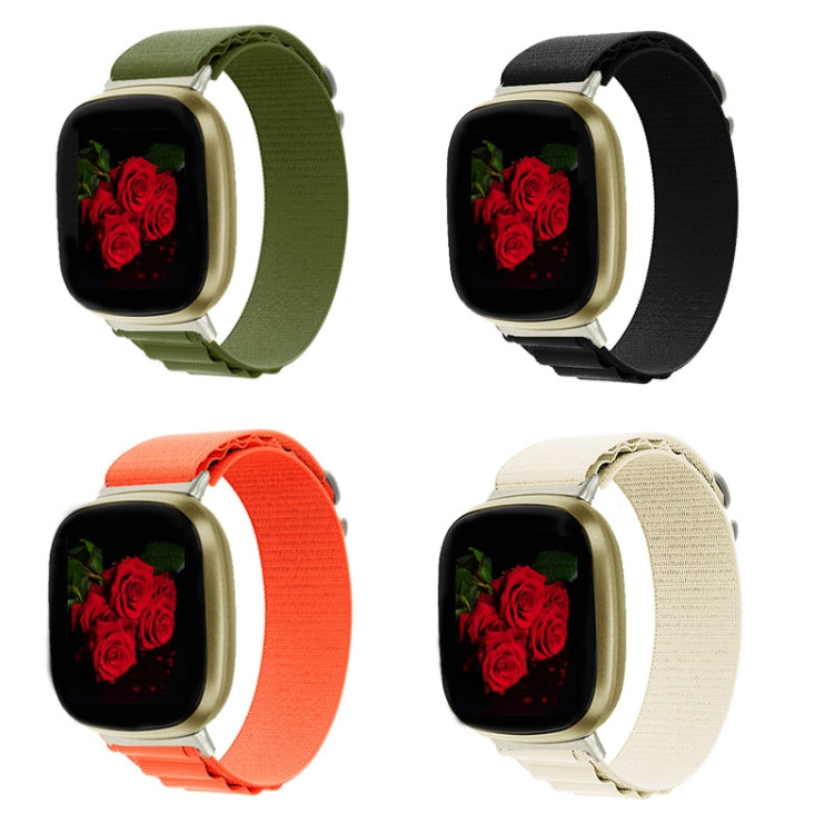 For Fitbit Versa 4 / Sense 2 Universal Loop Nylon Watch Band(Green) - free shipping - PMC TechLife - Order now!