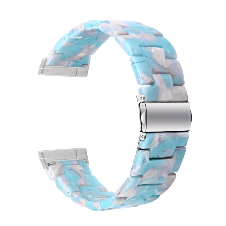 For Fitbit Versa 3 / Sense Universal Resin Watch Band(Sky Blue) - free shipping - PMC TechLife - Order now!