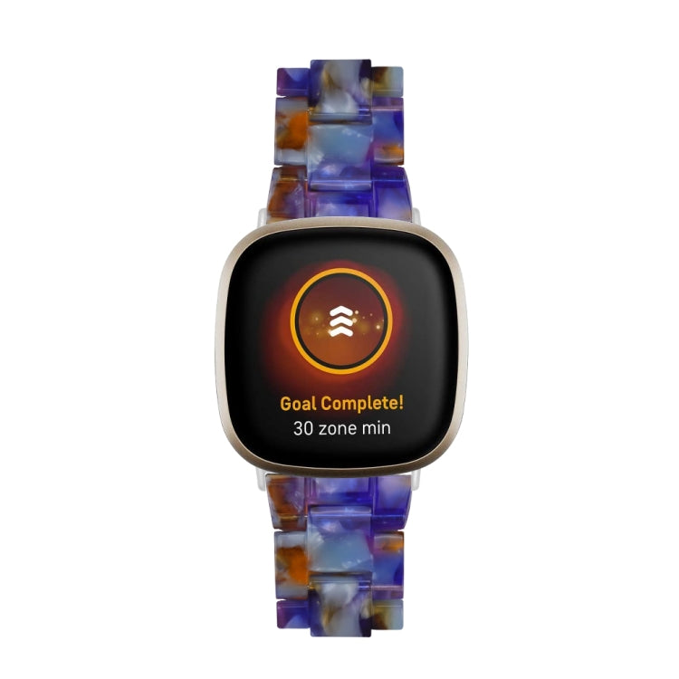 For Fitbit Versa 3 / Sense Universal Resin Watch Band(Blue Ocean) - free shipping - PMC TechLife - Order now!
