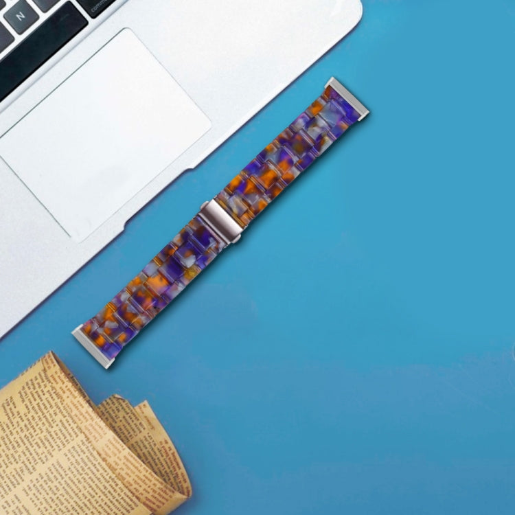 For Fitbit Versa 3 / Sense Universal Resin Watch Band(Blue Ocean) - free shipping - PMC TechLife - Order now!