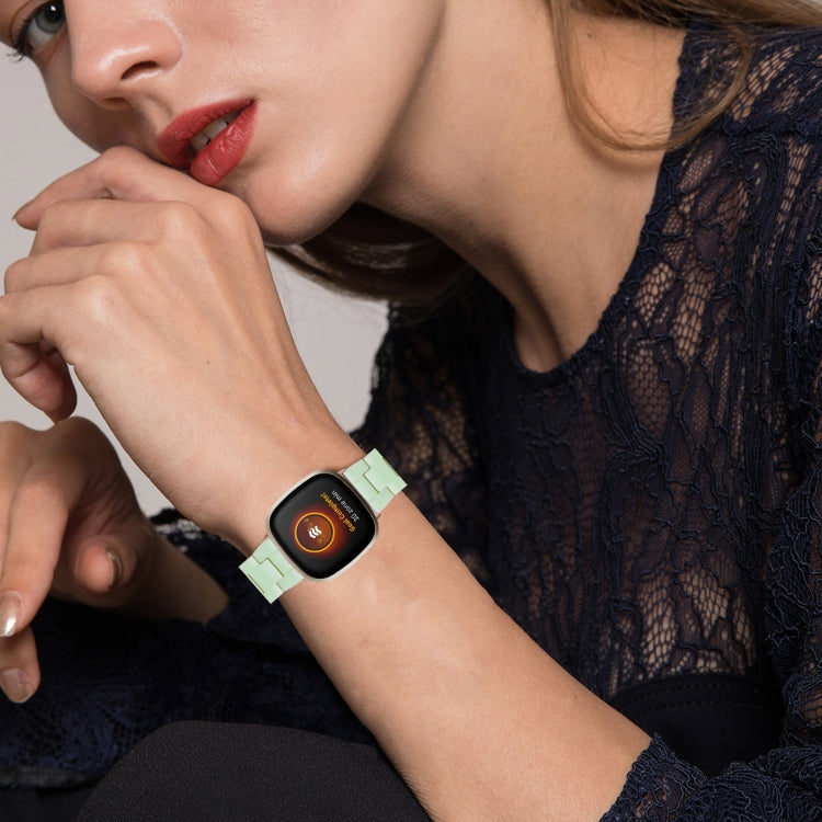 For Fitbit Versa 4 / Sense 2 Universal Resin Watch Band(Avocado Green) - free shipping - PMC TechLife - Order now!