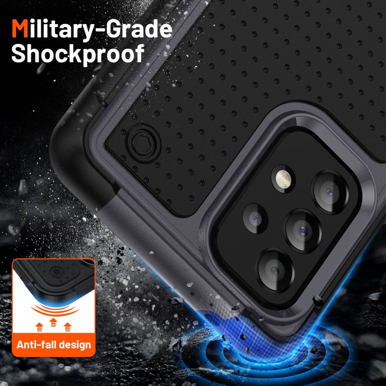 For Samsung Galaxy A53 5G PC + TPU Shockproof Protective Phone Case(Grey+Black) - free shipping - PMC TechLife - Order now!