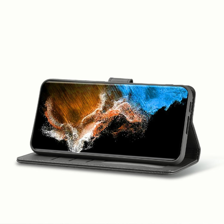 For Samsung Galaxy S23 5G LC.IMEEKE Calf Texture Horizontal Flip Leather Phone Case(Grey) - free shipping - PMC TechLife - Order now!