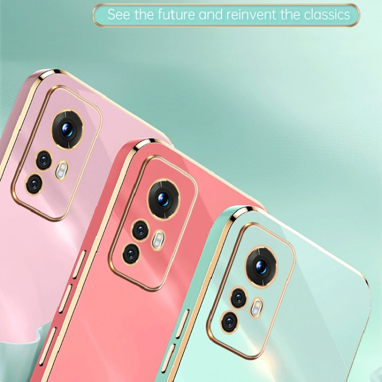 For Xiaomi 12 Lite XINLI Straight Edge 6D Electroplate TPU Phone Case(Mint Green) - free shipping - PMC TechLife - Order now!