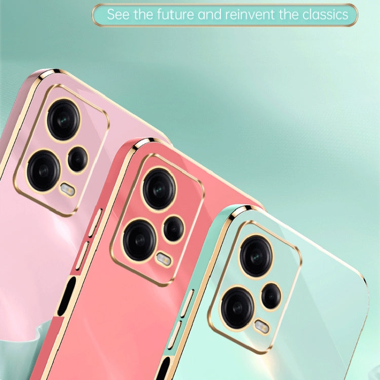 For Xiaomi Redmi Note 12 Pro 5G China XINLI Straight Edge 6D Electroplate TPU Phone Case(White) - free shipping - PMC TechLife - Order now!