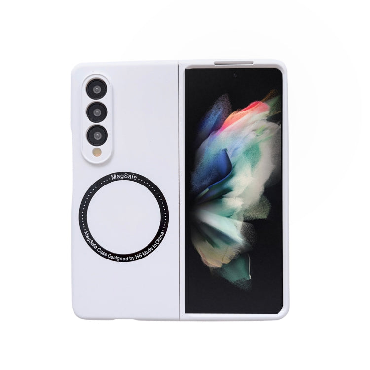 For Samsung Galaxy Z Fold3 5G Skin Feel MagSafe Magnetic Phone Case(White) - free shipping - PMC TechLife - Order now!