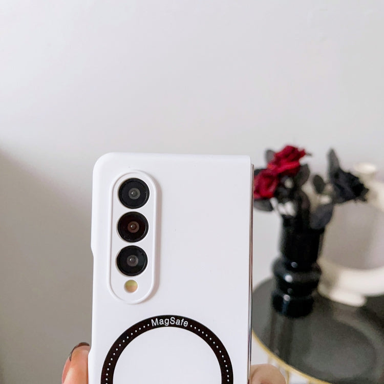 For Samsung Galaxy Z Fold3 5G Skin Feel MagSafe Magnetic Phone Case(White) - free shipping - PMC TechLife - Order now!