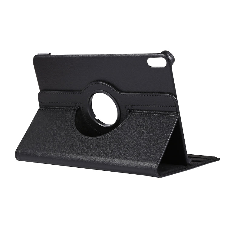 For Huawei Matepad 10.4 Litchi Texture Horizontal Flip 360 Degrees Rotation Leather Case with Holder(Black) - free shipping - PMC TechLife - Order now!