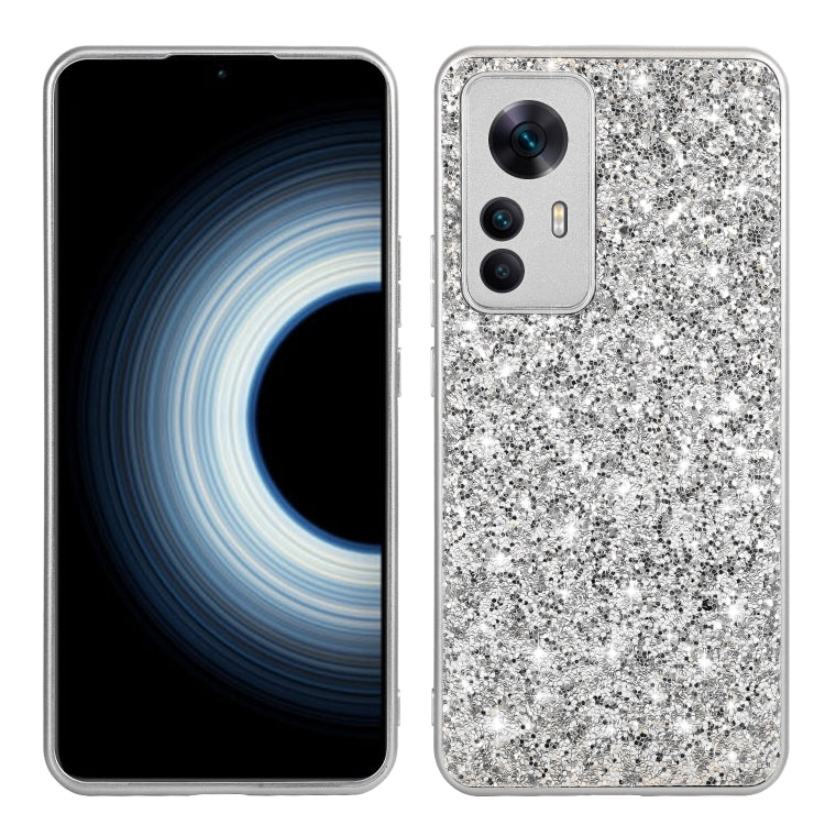 For Xiaomi 12T Pro Glitter Powder Shockproof TPU Protective Case(Silver) - free shipping - PMC TechLife - Order now!