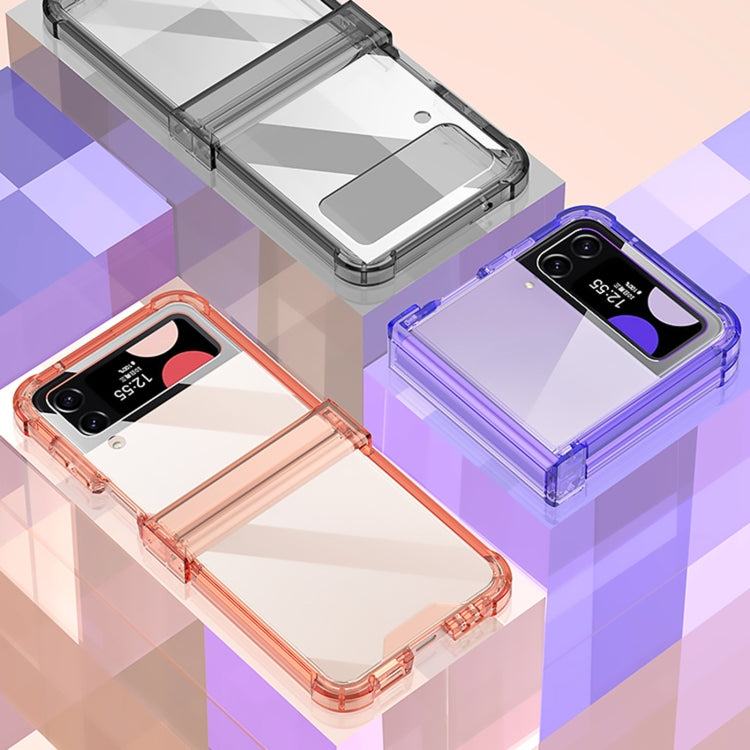 For Samsung Galaxy Z Flip4 GKK Airbag Hinge Shockproof Phone Case(Transparent) - free shipping - PMC TechLife - Order now!