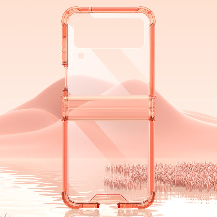 For Samsung Galaxy Z Flip4 GKK Airbag Hinge Shockproof Phone Case(Purple) - Galaxy Z Flip4 5G Cases by GKK | Online Shopping South Africa | PMC TechLife