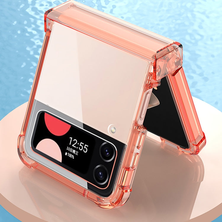 For Samsung Galaxy Z Flip4 GKK Airbag Hinge Shockproof Phone Case(Transparent) - free shipping - PMC TechLife - Order now!