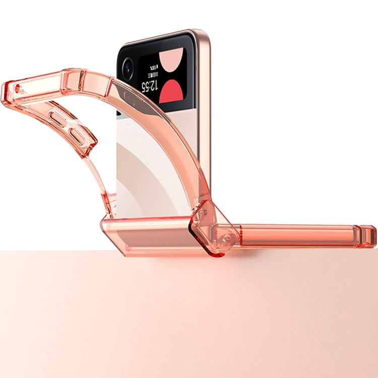 For Samsung Galaxy Z Flip4 GKK Airbag Hinge Shockproof Phone Case(Transparent) - free shipping - PMC TechLife - Order now!