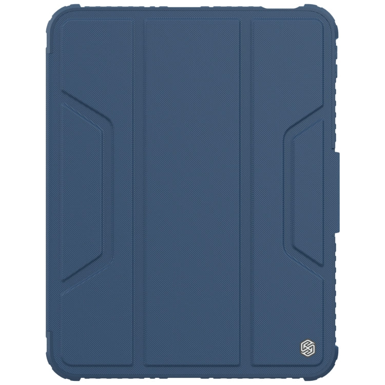 For iPad 2025 / 2022 NILLKIN Bumper Pro Leather Tablet Case(Blue) - iPad 2025 / 2022 Cases by NILLKIN | Online Shopping South Africa | PMC TechLife | Buy Now Pay Later Mobicred