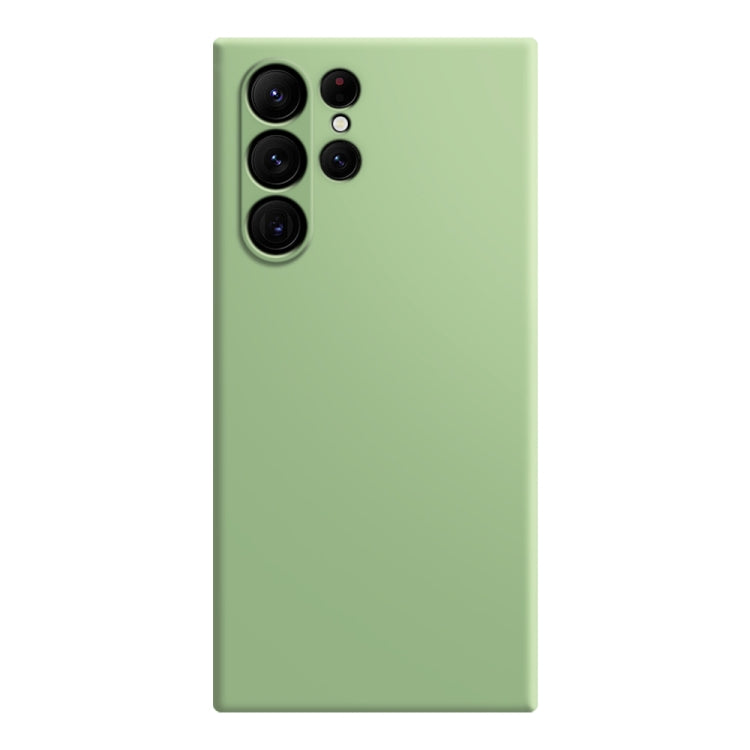 For Samsung Galaxy S23 Ultra 5G Imitation Liquid Silicone Phone Case(Matcha Green) - free shipping - PMC TechLife - Order now!