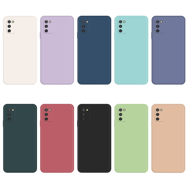 For Samsung Galaxy A03s EU Version Imitation Liquid Silicone Phone Case(Black) - free shipping - PMC TechLife - Order now!