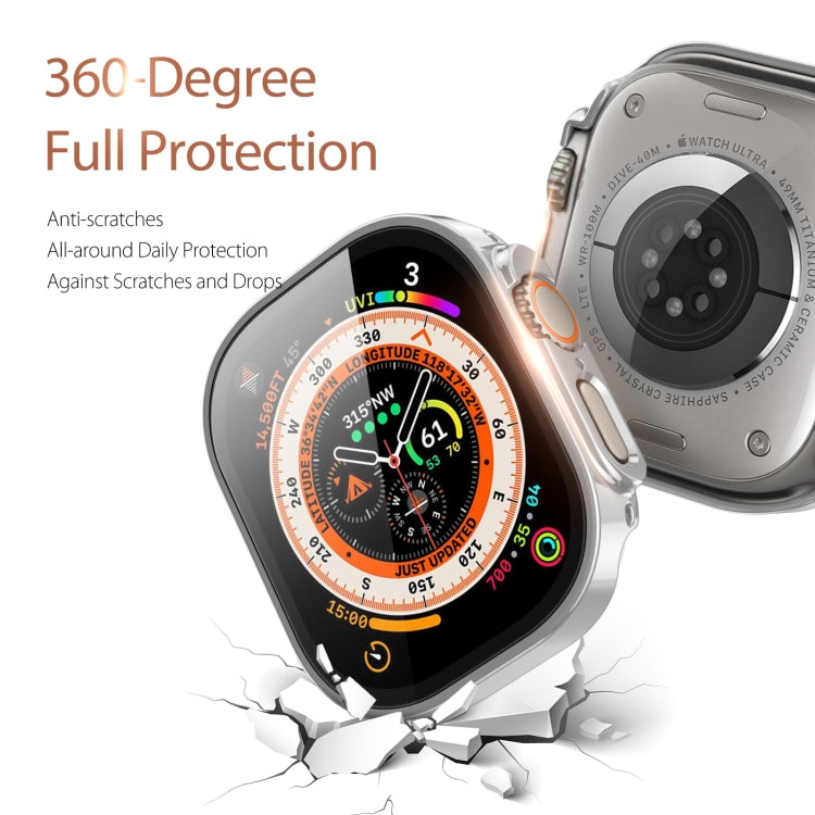 For Apple Watch Ultra 2 49mm / Ultra 49mm DUX DUCIS Electroplated PC Watch Case(Silver) - free shipping - PMC TechLife - Order now!