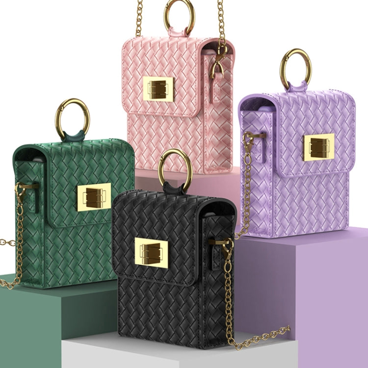 GKK Mini Backpack Slim Phone Bag with Ring For Samsung Galaxy Z Flip3 5G/Z Flip4/Huawei P50 Pocket(Purple) - free shipping - PMC TechLife - Order now!