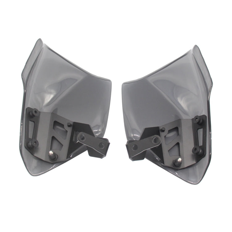 For BMW K 1600 B / K 1600 GT MO-HS005 Motorcycle Windshield Hand Guards Protectors(Grey) - Ornamental Parts by PMC TechLife | Online Shopping South Africa | PMC TechLife | Buy Now Pay Later Mobicred
