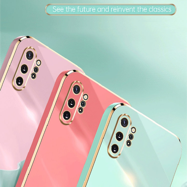 For Samsung Galaxy Note10+ XINLI Straight Edge 6D Electroplate TPU Phone Case(Black) - free shipping - PMC TechLife - Order now!