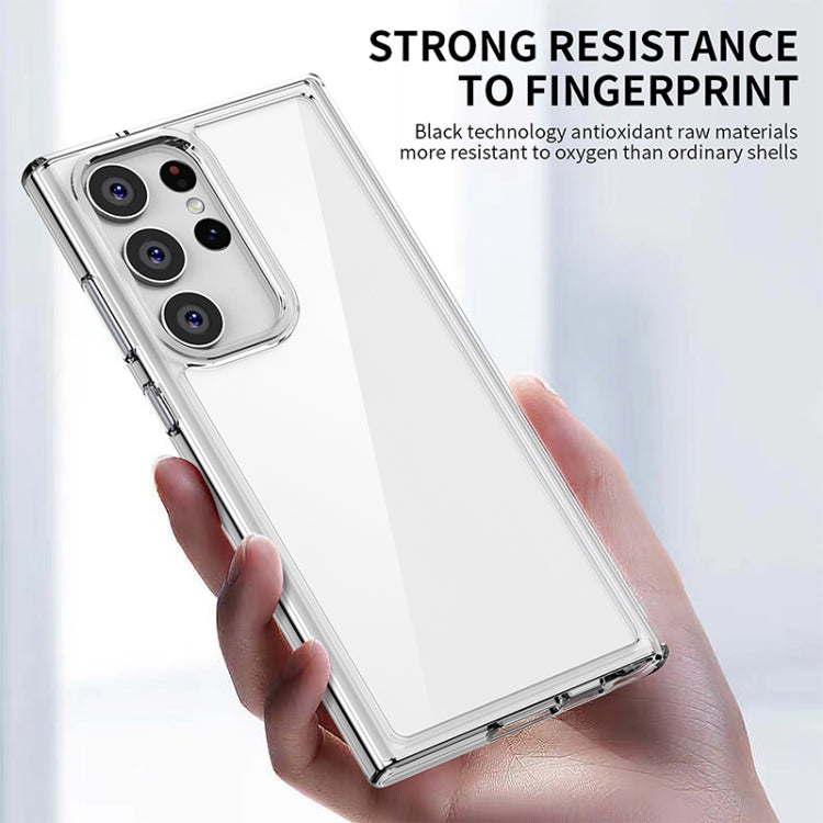 For Samsung Galaxy S23 Ultra 5G iPAKY Transparent PC + TPU Phone Case(Transparent) - Galaxy S23 Ultra 5G Cases by iPAKY | Online Shopping South Africa | PMC TechLife | Buy Now Pay Later Mobicred