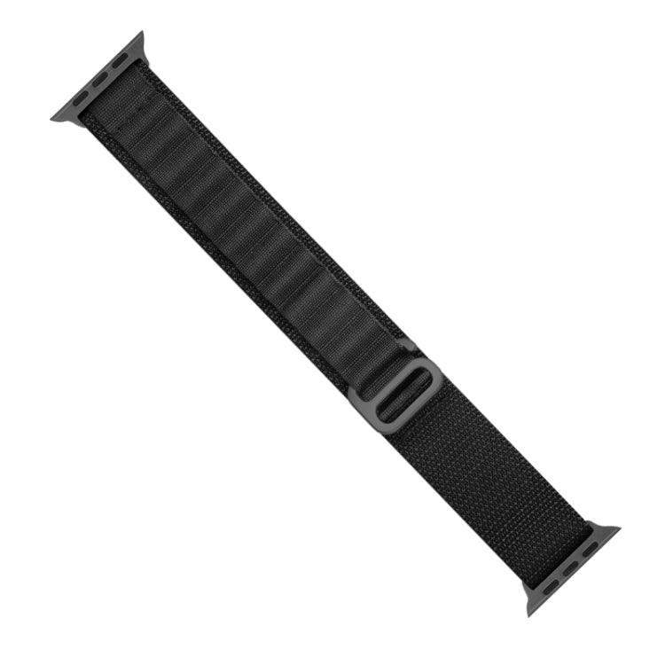 Nylon Loop Watch Band For Apple Watch Ultra 49mm&Watch Ultra 2 49mm / Series 9&8&7 45mm / SE 3&SE 2&6&SE&5&4 44mm / 3&2&1 42mm(Black) - free shipping - PMC TechLife - Order now!