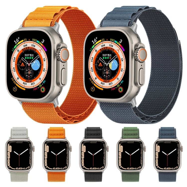 Nylon Loop Watch Band For Apple Watch Ultra 49mm&Watch Ultra 2 49mm / Series 9&8&7 45mm / SE 3&SE 2&6&SE&5&4 44mm / 3&2&1 42mm(Black) - free shipping - PMC TechLife - Order now!